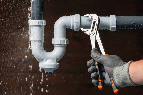 Professional Drain Cleaning technician working in Wells, ME